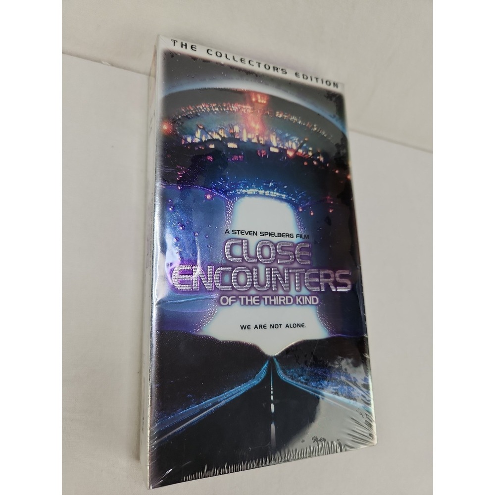 Sealed VHS of Close Encounters of the Third Kind The Collector's Edition